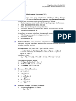 Lecture 6 Partial Differential Equation