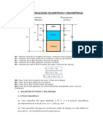 Formulario Relaciones Volumetricas y Gravimetricas