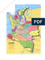 Mapa Politico de Colombia