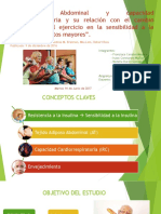 Adiposidad Abdominal y Capacidad Cardiorrespiratoria y Su Relación [Autoguardado]