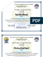 PRIMMO Certificate (Escort)