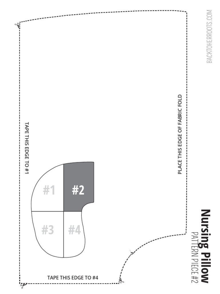 Nursing Pillow Pattern PDF