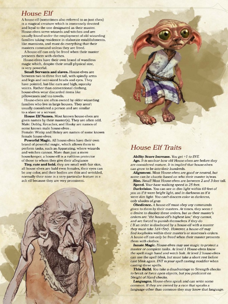 House Elf | PDF