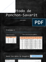 Problema 2. Ponchon Savarit