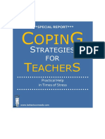 Coping Strategies For Teachers