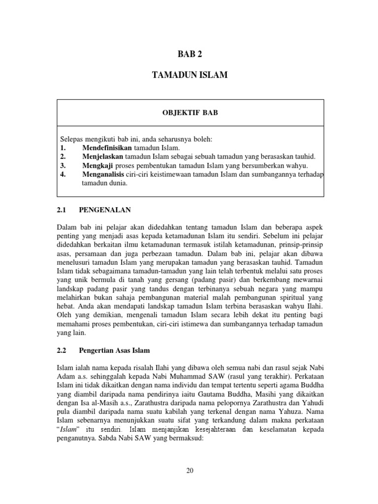 Bab 2 | PDF