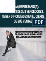 Cursos Seminarios Talleres Formación de Ventas en Bogotá |  Técnicas de Cierre 