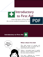 Introductory To First Aid: Learn The Basics of First Aid and The Correct Medical Treatment For Minor Injuries