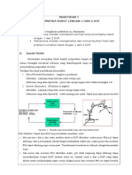 KINEMATIKA ROBOT LENGAN 1 DAN 2 DOF