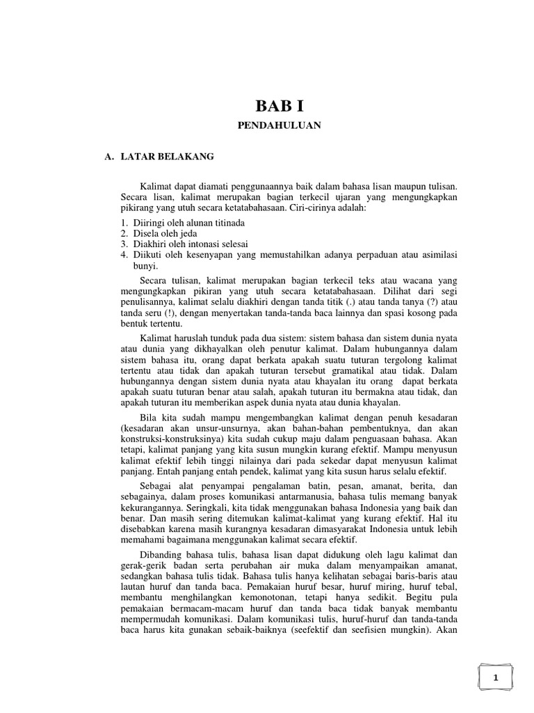 Makalah Bhs. Indonesia Kalimat Efektif