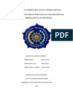 Makalah Manajemen Keuangan Internasional