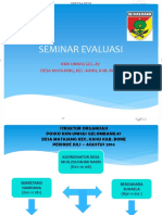 Seminar Evaluasi