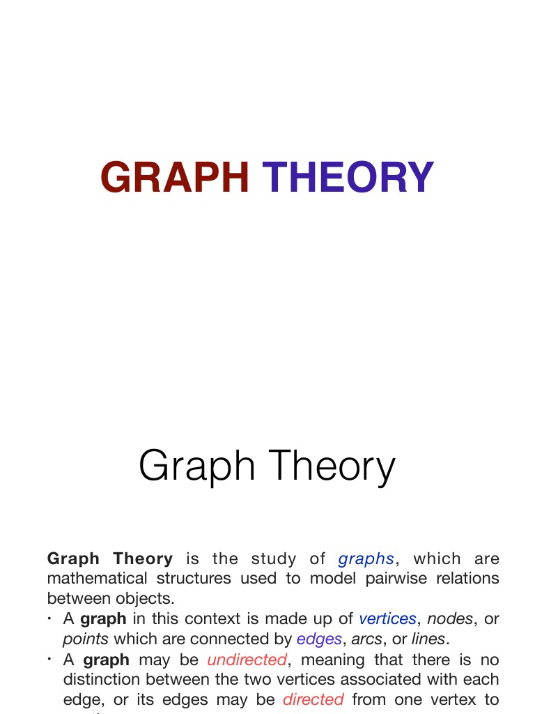 Graph Theory | PDF
