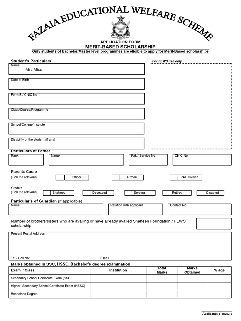 NATIONAL MERIT SCHOLARSHIP APPLICATION FORM visual data 7