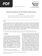 Paternal investment and the human mating system..pdf