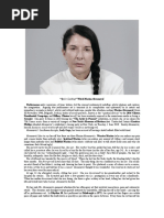 "Spirit Cooking" Witch Marina Abramović