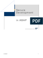 Secure Development in Abap PDF