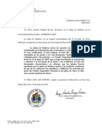 JS CERTIFICACION 131 2009-2010 Re. Entendidos UPR y Comite Negociador Nacional