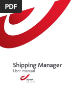 Shipping Manager: User Manual