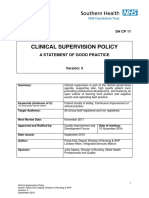Clinical Supervision Policy V3