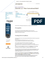 Tutorial 1.1a Thin Conventional Shell