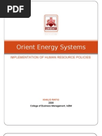Download Orient Energy Systems HRM Final Report 2 by Arsalan Shaikh SN36164748 doc pdf