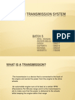 Automatic Transmission System: Batch 5