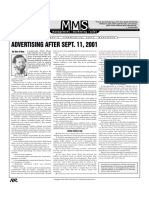 Advertising After Sept. 11, 2001: Dan O'Day'S Commercial Copy Makeover