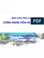 Hydro Peroxit Và Các Hợp Chất Peroxo