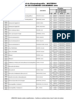 HoExDic2016 Fac de Cine Materias