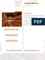 Catálogo Materiales Aislamiento Acústico