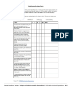 media assistant evaluation