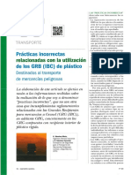 509-076 Prácticas Incorrectas Relacionadas Con La Utilización de Los GRB (IBC) de Plástico