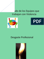 Cuidado de Los Equipos Que Trabajan Con Violencia