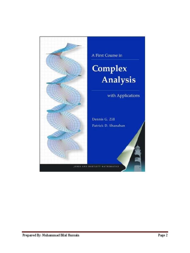 A FIRST COURSE IN COMPLEX ANALYSIS WITH APPLICATIONS PDF visual data 6