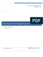 Free Music Technology Resources