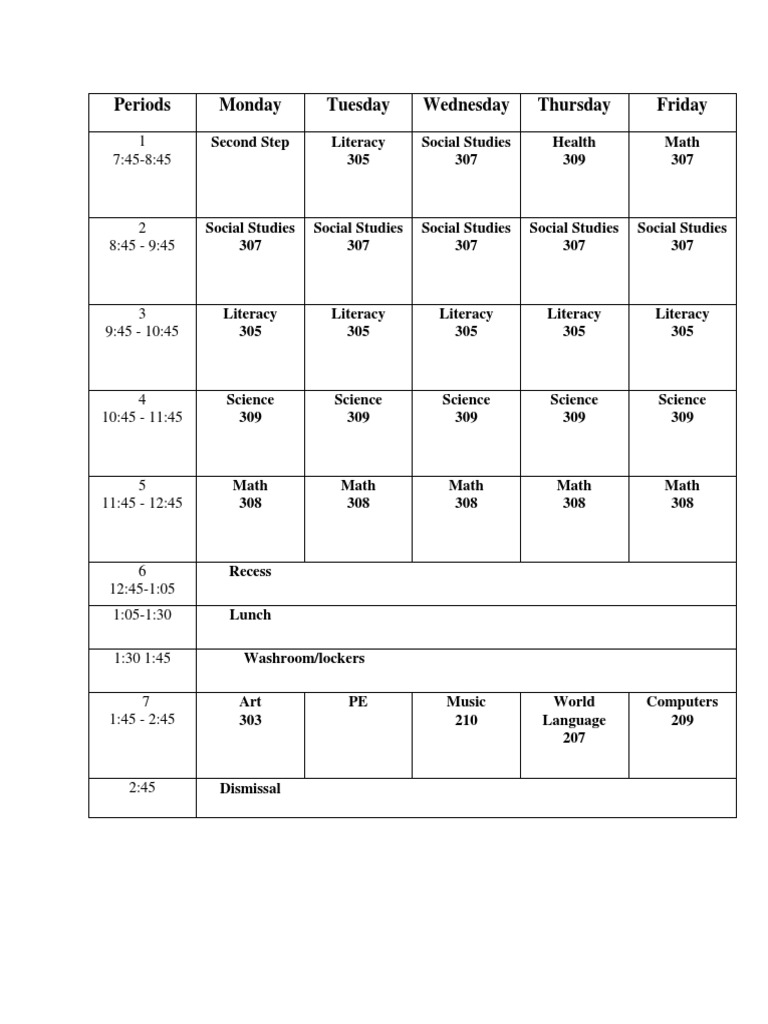 308 Schedule PDF