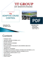 Adaptive Cruise Control by Akash Jaggi