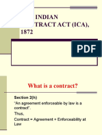 The Indian Contract Act (Ica), 1872