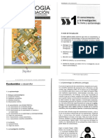 Lectura 1. El Conocimiento y La Investigación. Su Trama y Epistemología (Fontaines Ruiz, T., 2012)