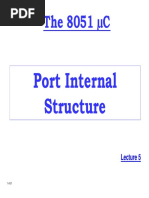 5 - 8051 Port Structure