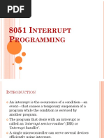 LAB 11 8051 Interrupt Programming