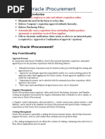 196876917 the Oracle IProcurement Functionality