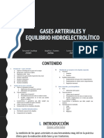 Gases Arteriales y Equilibrio Hidroelectrolítico