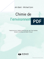 Chimie de l'Environnement 1