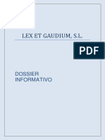 Despacho jurídico LEX ET GAUDIUM servicio integral áreas