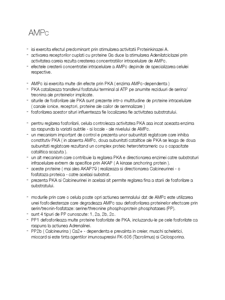C AMP | PDF
