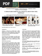 o Desaparecimento Da Infância Segundo Neil Postman