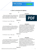 Compendio de Verdades Oportunas Que Se Oponen a Los Errores Contemporáneos_ Sobre La Estructura de La Iglesia