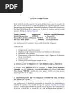 3 6 Modelo Acta Constitucion Esadl